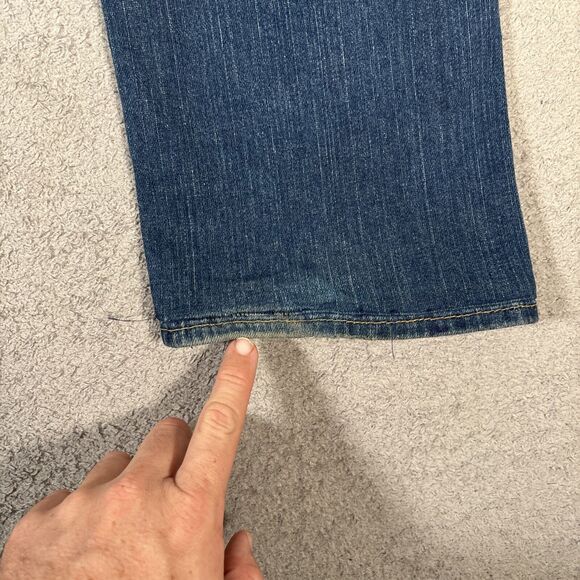 True Religion Johnny Jeans Women’s Size 29 Fit 32x31 Low Rise Straight Leg Jeans - Picture 14 of 14